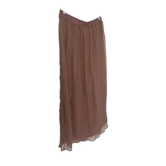 Zara Wrinkle Effect Skirt - Picture 6 of 9
